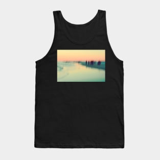 Ocean Waves Abstract 3 Tank Top